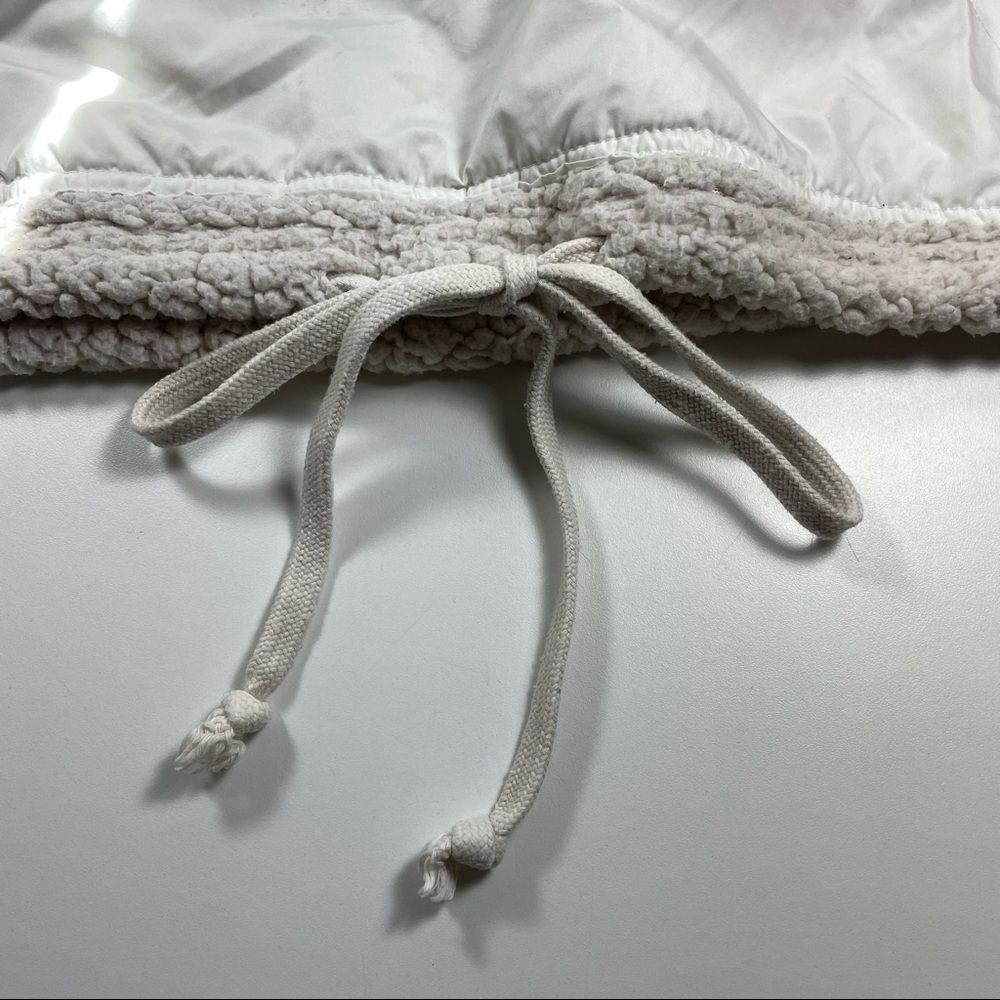 Anthropologie RD style cream color 1/2 zip sherpa pullover Size S - Picture 4 of 9